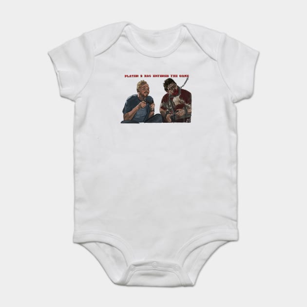 Shaun of the Dead: Player 2 Baby Bodysuit by 51Deesigns
